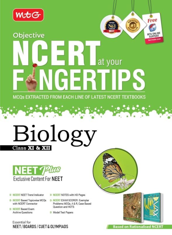 MTG Objective NCERT at Your Fingertips Biology Latest Edition 2025-26