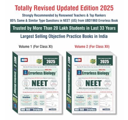 Universal Errorless Biology Book for NEET 2026 Exam (Vol I & II)
