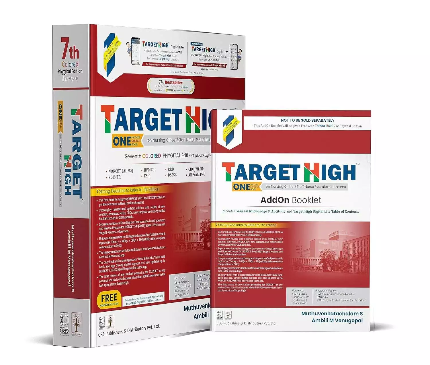 Target high 8th edition 2025 Nursing Officer/Staff Nurse Recruitment Exam