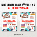 MBD JKBOSE Class 8th (Saphalta Ka Sadhan) VOL. 1 & 2 2025-26