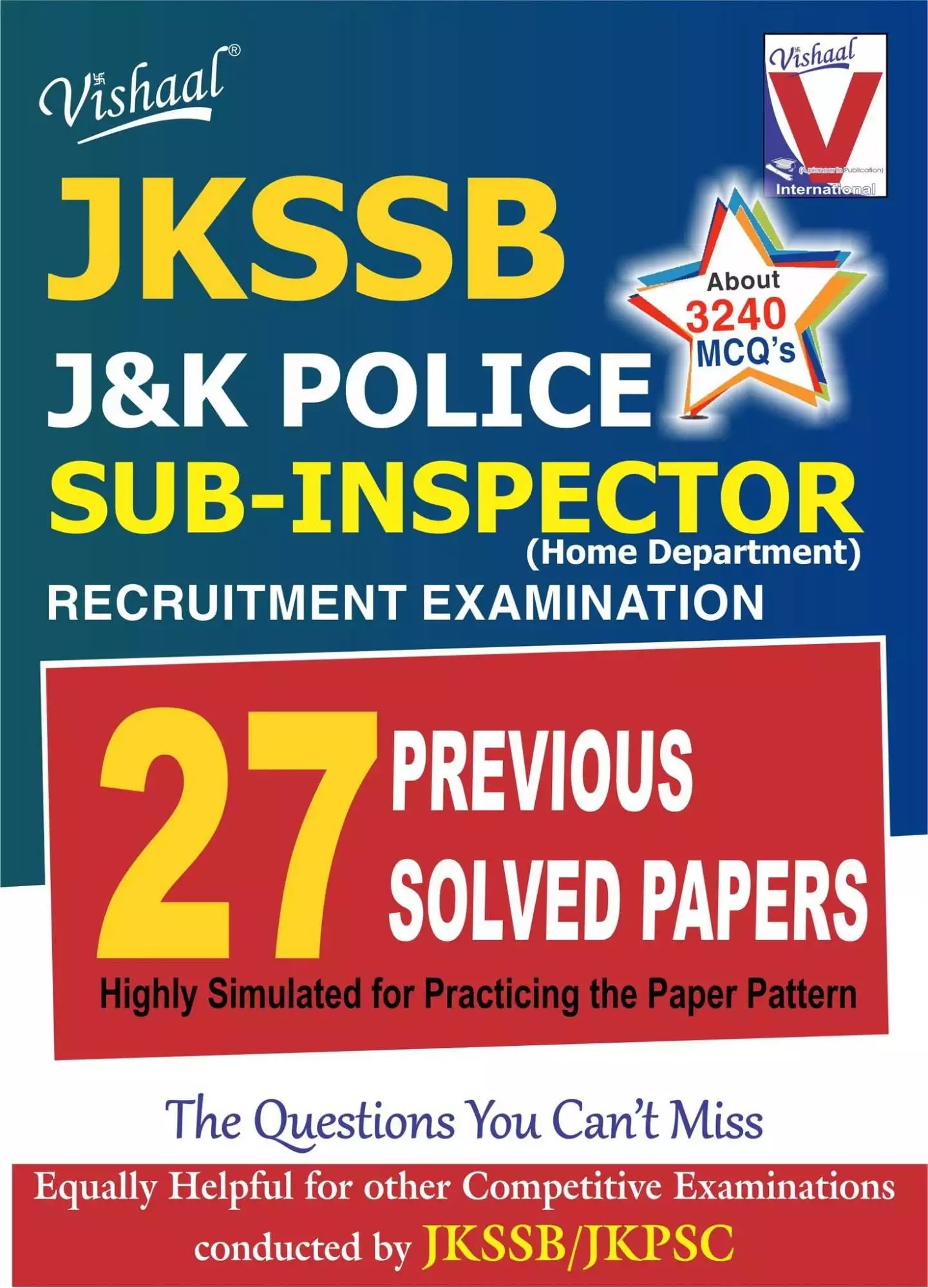Vishaal JKPSI 27 Previous Solved Papers 2025