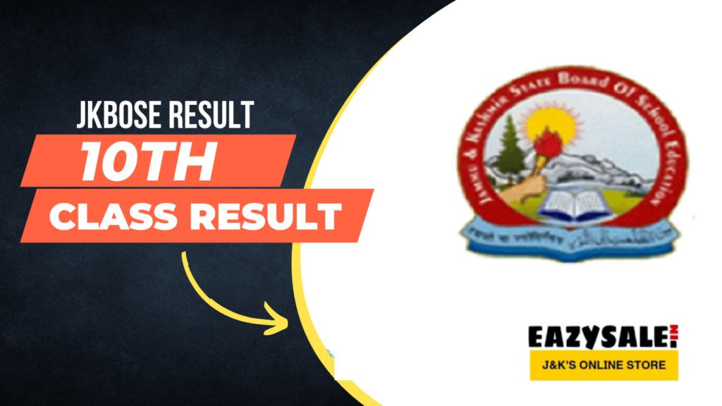 JKBOSE 10TH Result 2022 JKBOSE Results
