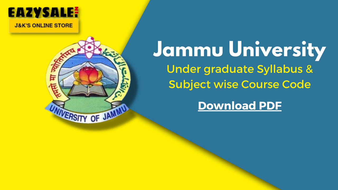 jammu-university-ug-subject-code