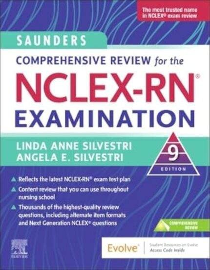 Saunders NCLEX RN 9th Edition | Saunders NCLEX RN Review 2025