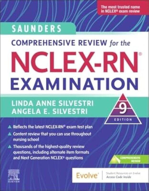 Saunders NCLEX RN 9th Edition | Saunders NCLEX RN Review 2025