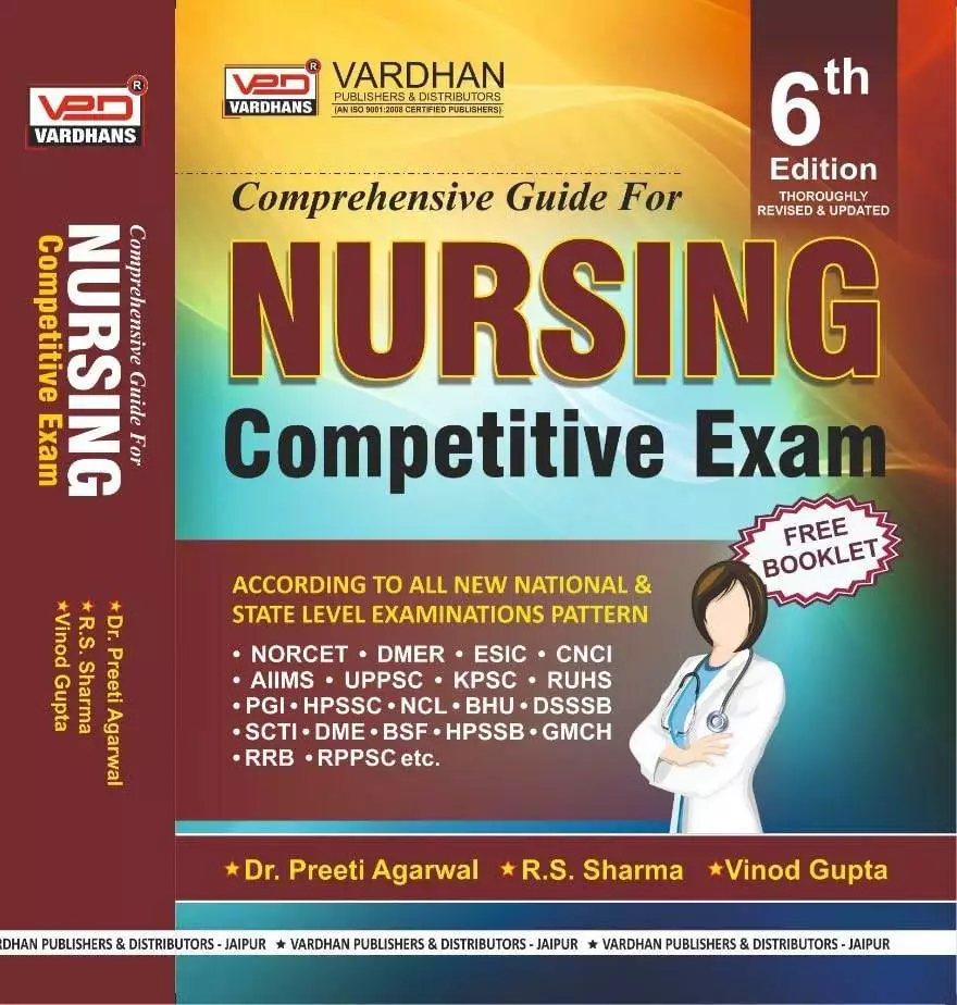 Vardhan Nursing Officer Exam Book