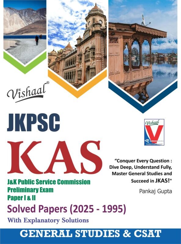 Vishaal's JKPSC KAS Solved Papers 1995 - 2025
