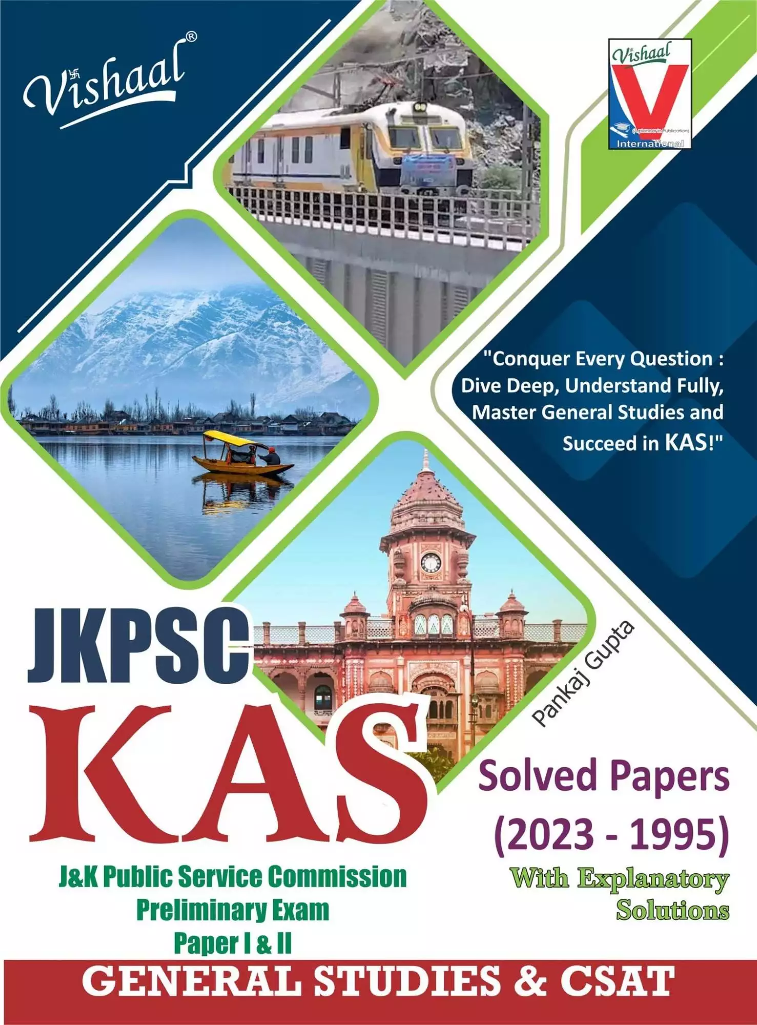 Vishaal's JKPSC KAS Previous Year Papers with Answers 1995 - 2023