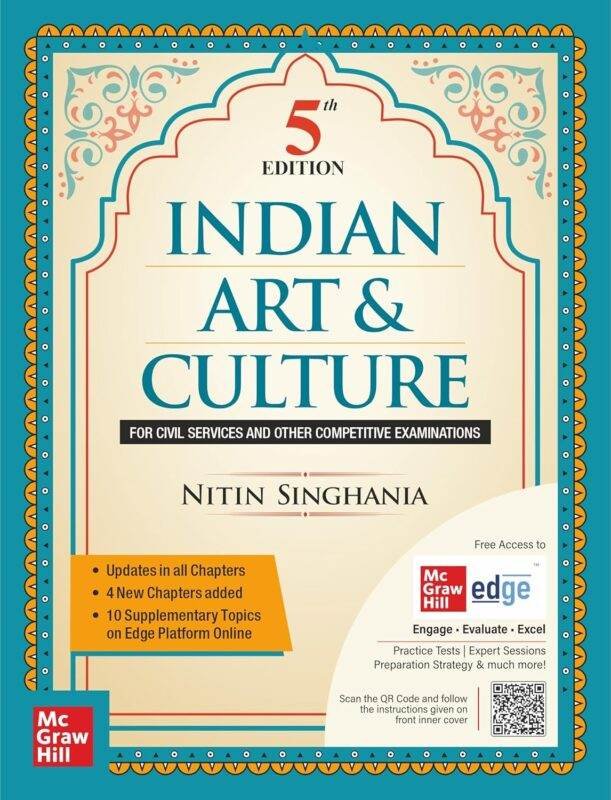 Indian Art and Culture Book for UPSC || Nitin Singhania Art and Culture Book 5th edition