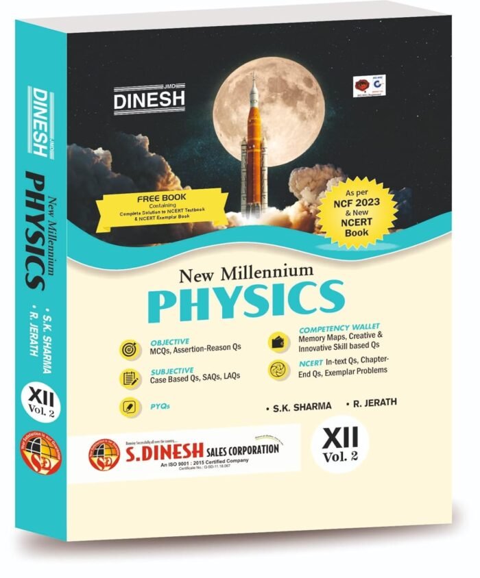 Dinesh New Millennium Physics for Class 12 Vol. 2 (2025-2026)