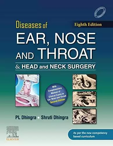 Diseases of ENT and Head & Neck Surgery 8th Edition || Dhingra ENT Latest Edition