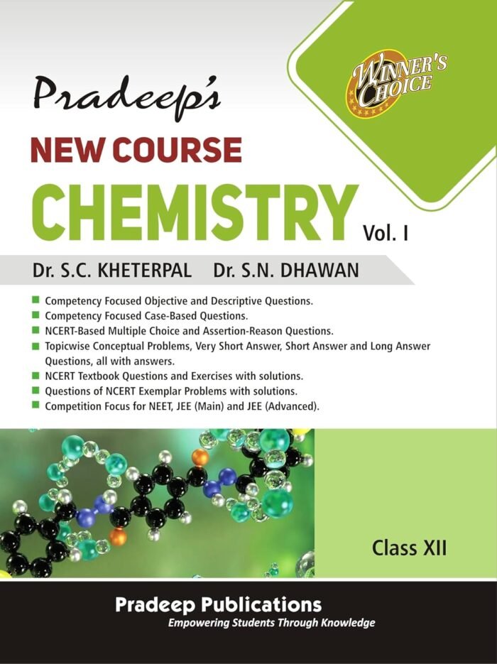 Pradeep Chemistry Class 12th Volume 1 2025-26