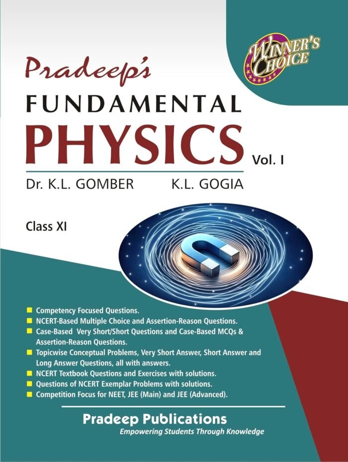 Pradeep Fundamental Physics Volume 1 Class11TH 2025-26