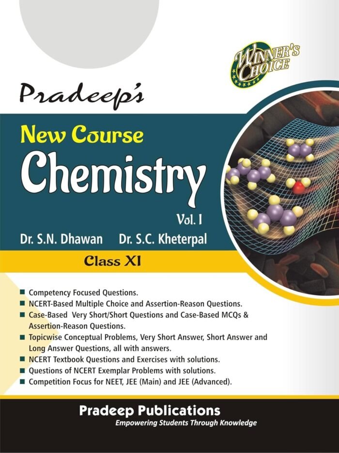 Pradeep's Chemistry Class 11 Vol 1 (2025-26) Latest Edition
