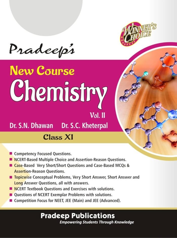 Pradeep's Chemistry Class 11 Vol 2 (2025-26) Latest Edition