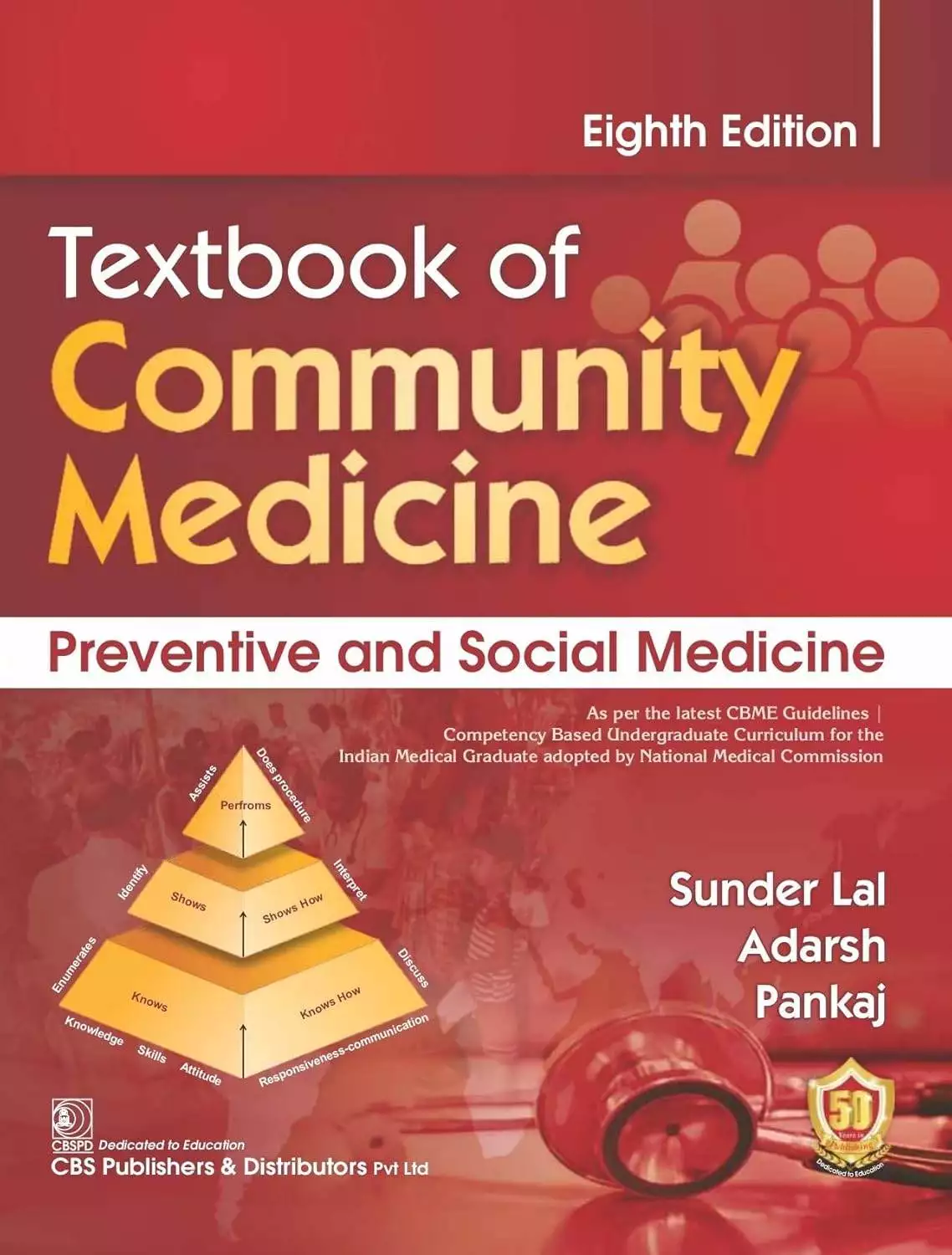 Textbook of Community Medicine Preventive and Social Medicine 8th Edition (CBS Publication)