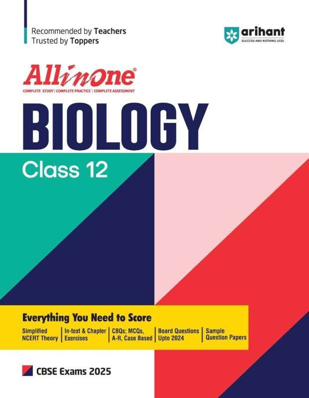 Arihant CBSE All in One Biology Class 12 2024