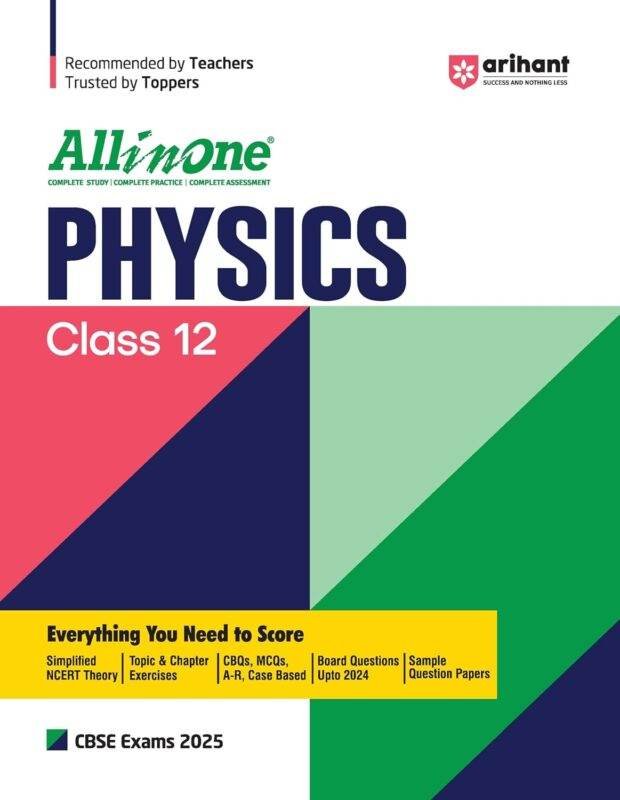 Arihant CBSE All in One Physics Class 12th 2025