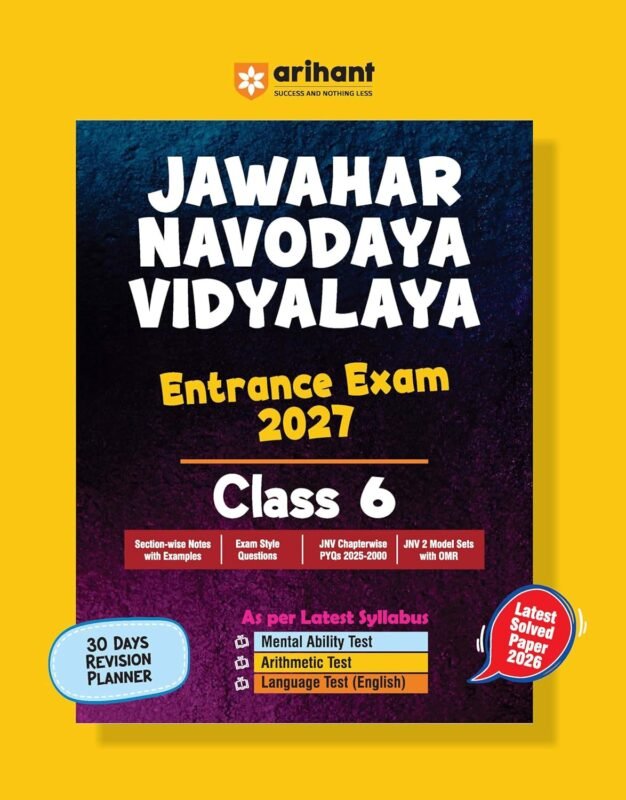 Arihant Jawahar Navodaya Vidyalaya Class 6 Entrance Exam 2027
