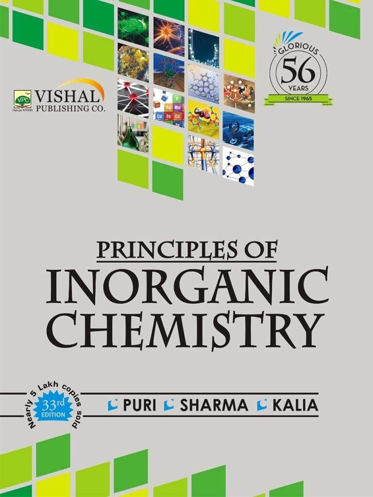 Vishaal's Principles of Inorganic Chemistry by Puri and Sharma