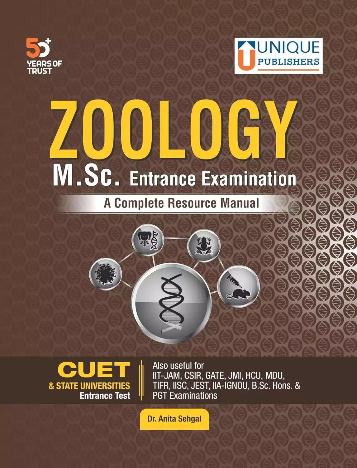 M.Sc Zoology Entrance Exam Book By Anita Sehgal 2025 || Anita Sehgal Zoology