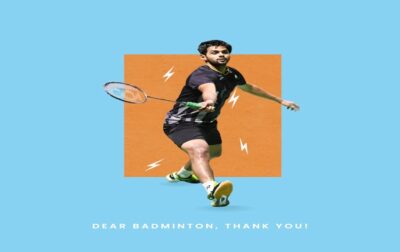 Who recently announced his retirement from badminton?