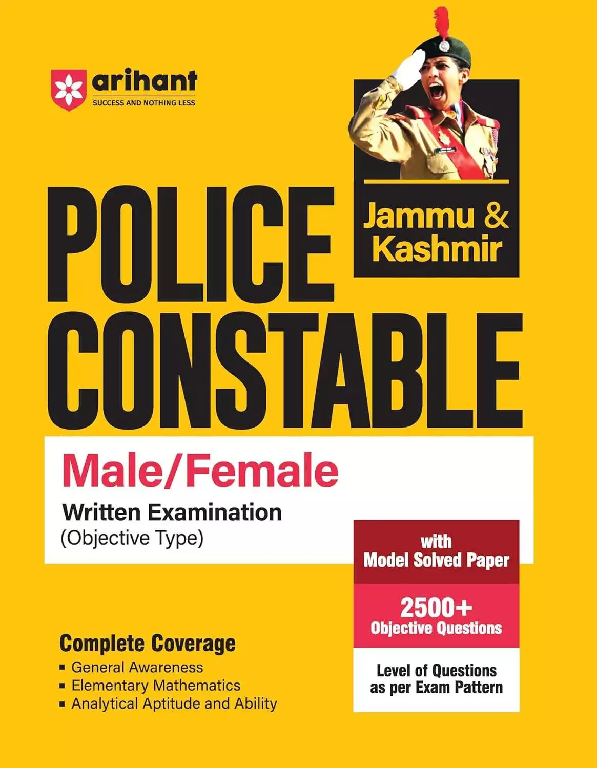 Arihant JK Police Constable Book 2025 || JKSSB JKP Constable Book 2025