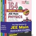 Disha's 164 Chapter-wise Physics Chemistry & Mathematics Previous Years Solved Papers 2024