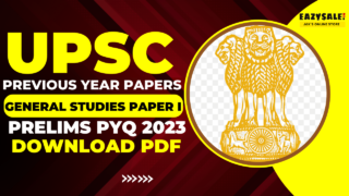 UPSC Prelims Question Paper 2023 with Answers
