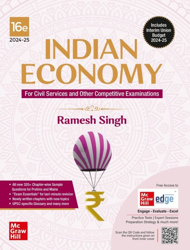 Indian economy ramesh singh 16th edition 2025