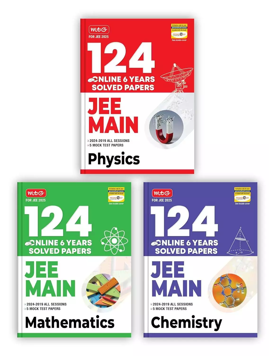MTG 124 JEE Main Physics, Chemistry & Mathematics