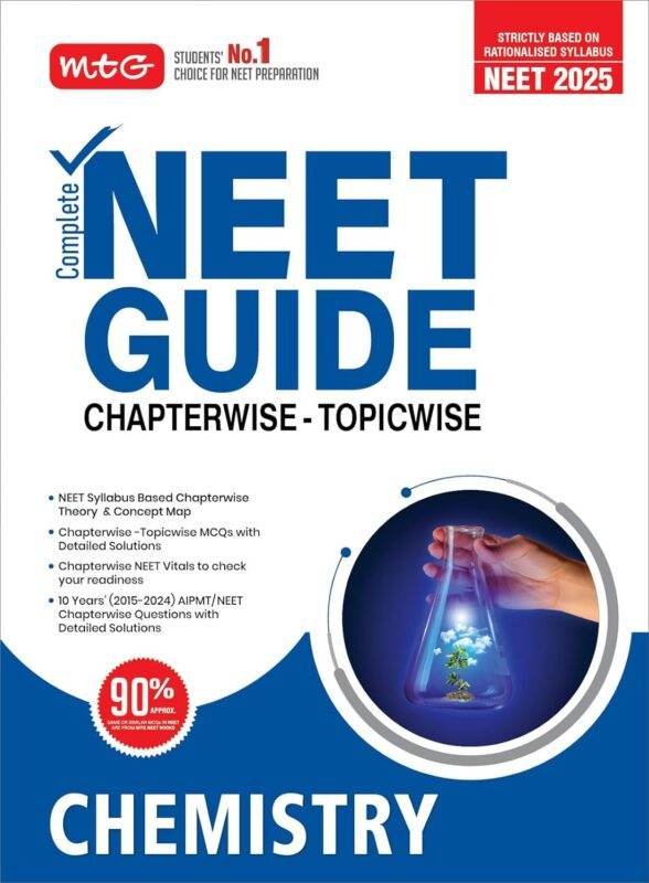 MTG NEET Guide Chemistry Book for 2025 Exam