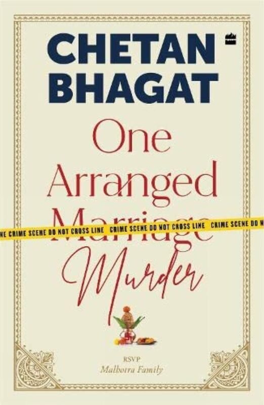 One Arranged Murder by chetan book