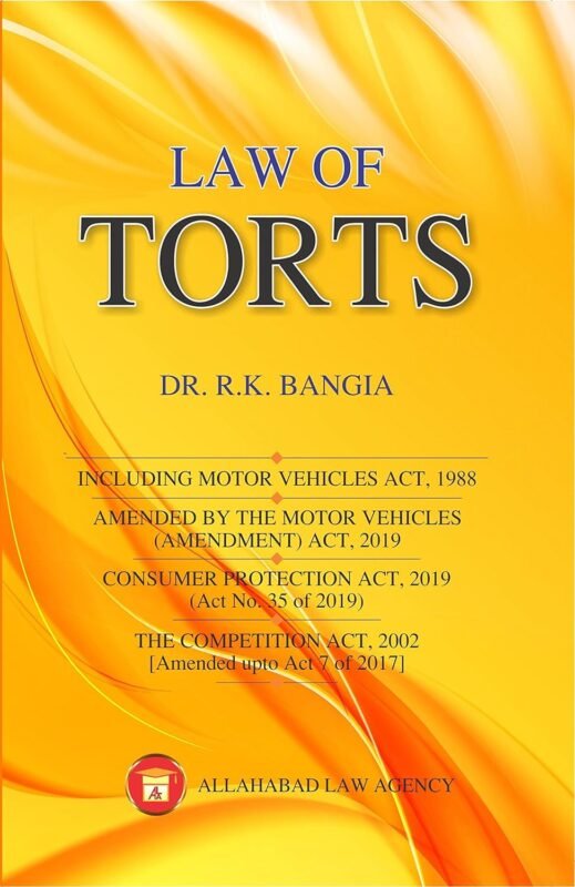 Dr. RK Bangia's Law of Torts || BA LLB First Year Books