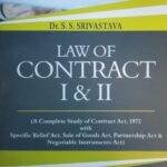 Law of Contract I & II BY Dr. S.S Srivastava