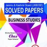 Achiever JKBOSE Class 11th Business Studies Solved Paper 2025