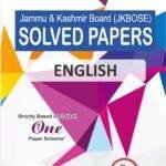 Achiever JKBOSE Class 11th English Solved Paper 2025
