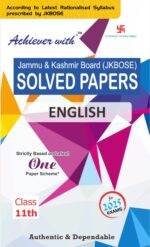 Achiever JKBOSE Class 11th English Solved Paper 2025