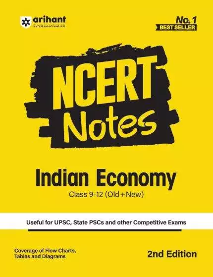 Arihant NCERT Notes Indian Economy Book 2025