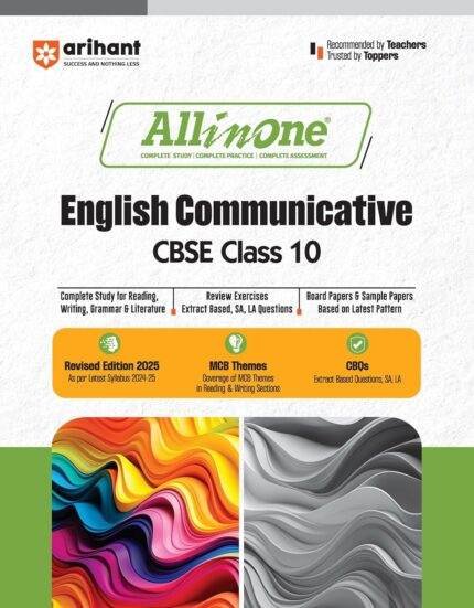 Arihant All in One English Communicative CBSE Class 10th 2025