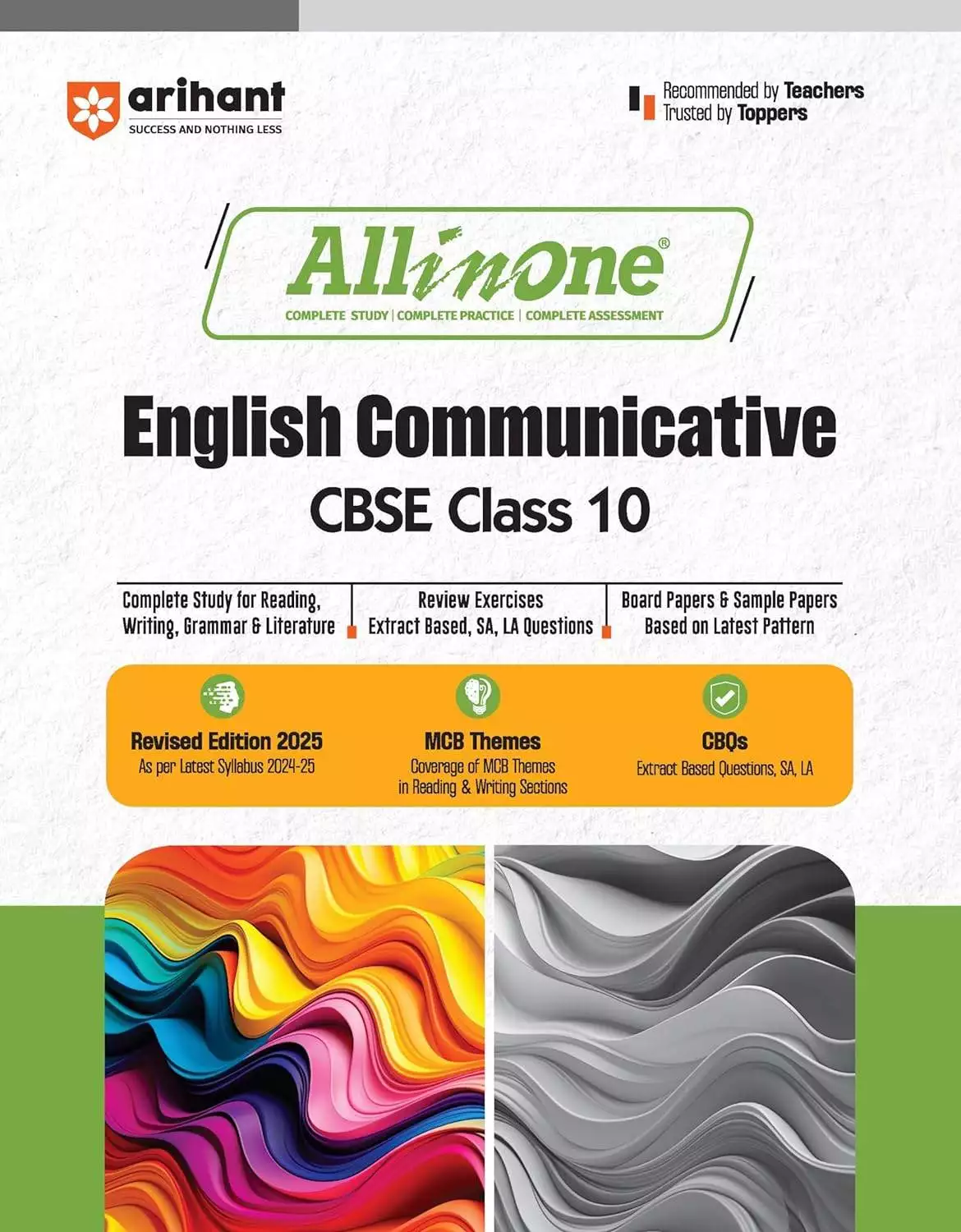 Arihant All in One English Communicative CBSE Class 10th 2025