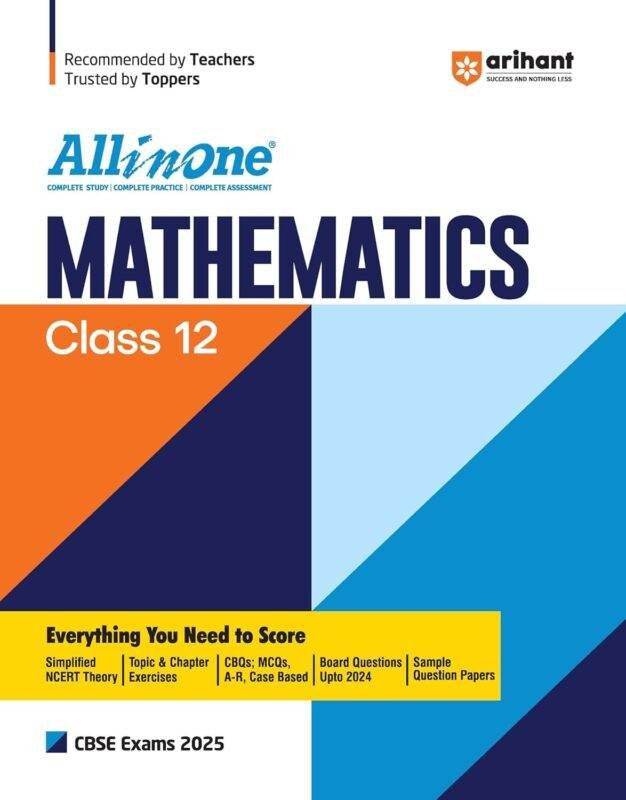 Arihant CBSE All-in-One Class 12 Maths 2025