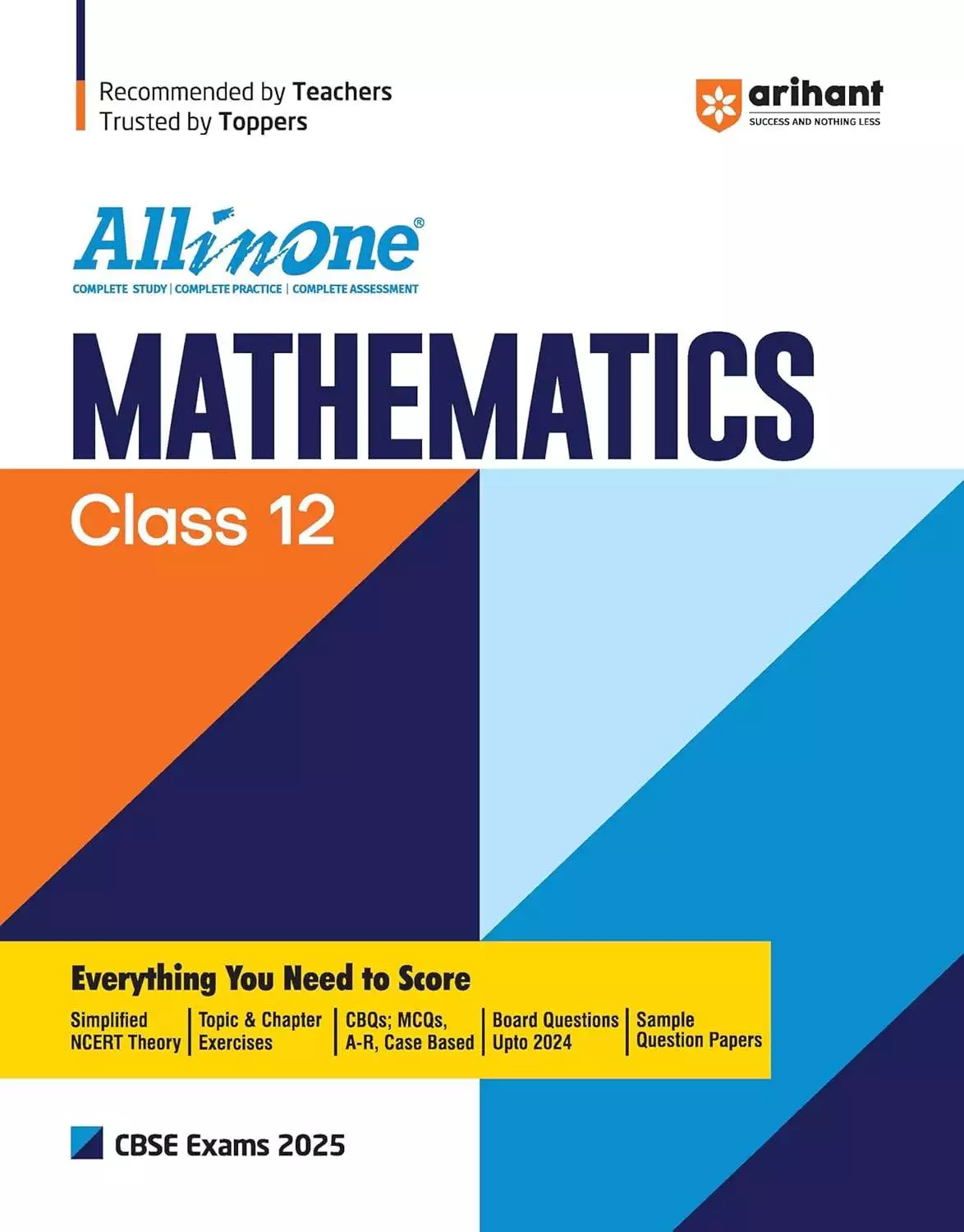 Arihant CBSE All-in-One Class 12 Maths 2025