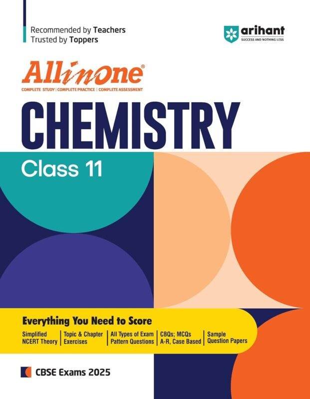 Arihant All in One Class 11th Chemistry for CBSE Exam 2025