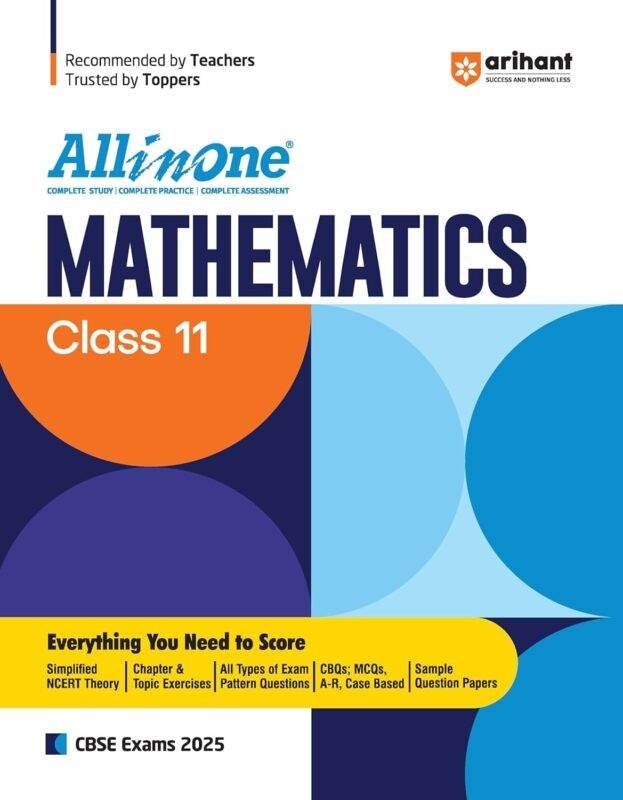 Arihant All in One Class 11th Mathematics for CBSE Exam 2025