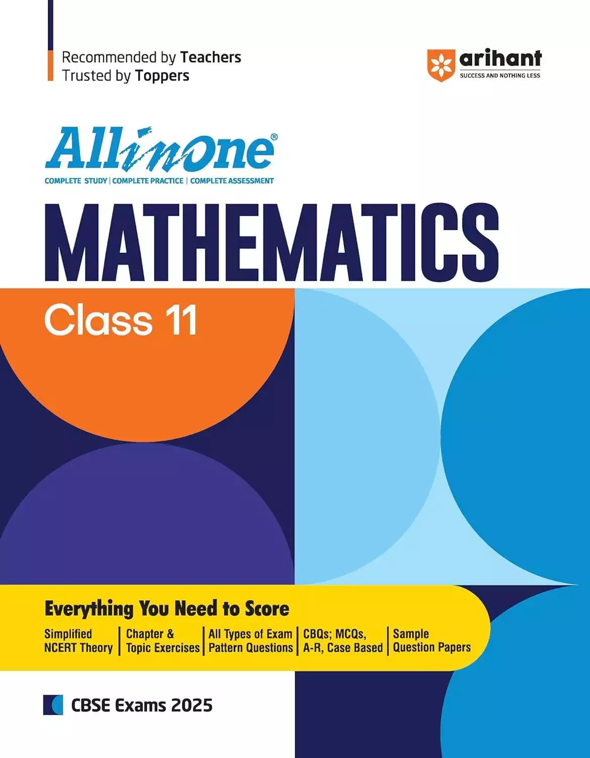 Arihant All in One Class 11th Mathematics for CBSE Exam 2025