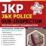 Vishaal JKSSB J&K Police Sub Inspector Exam Book 2025 (As Per Latest Syllabus 2025) || JKSSB JKPSI Book 2025