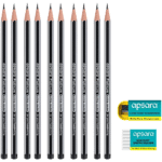 apsara platinum extra dark for good handwriting (pack of 10 pencils)