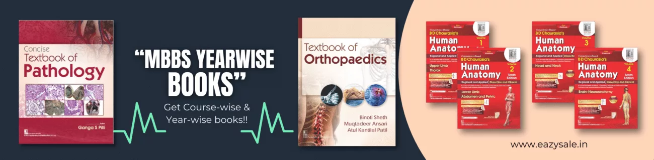 MBBS Year wise books