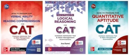 Arun Sharma CAT combo New Edition 2025-26 (Set of 3 Books)
